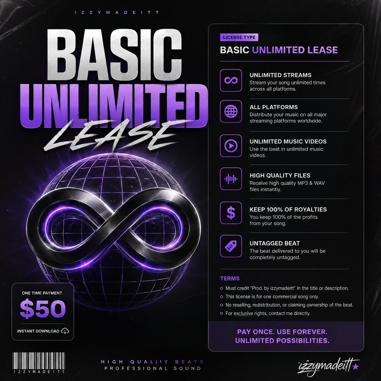 basic unlimited beat lease